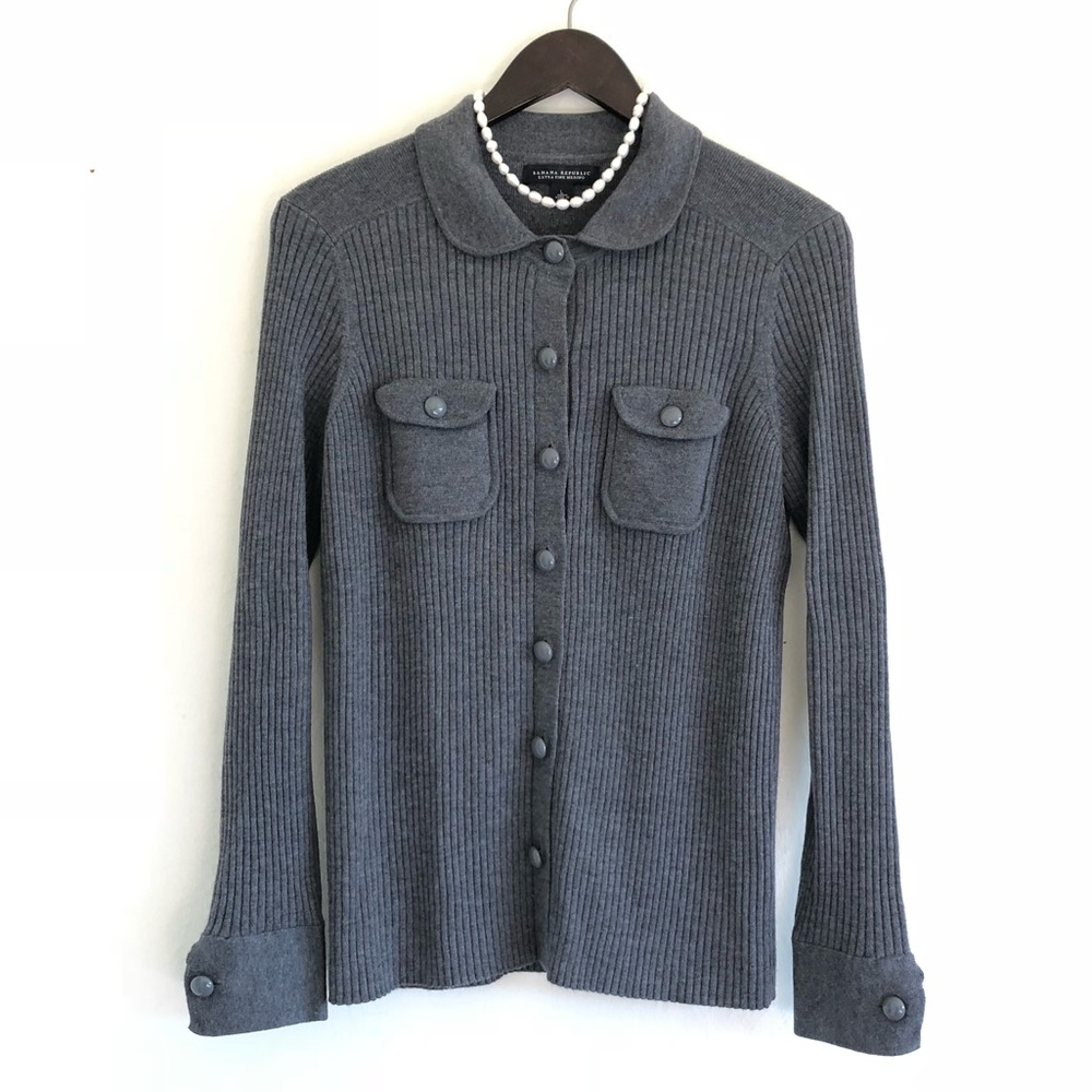 Banana Republic Extra Fine Merino Cardigan
